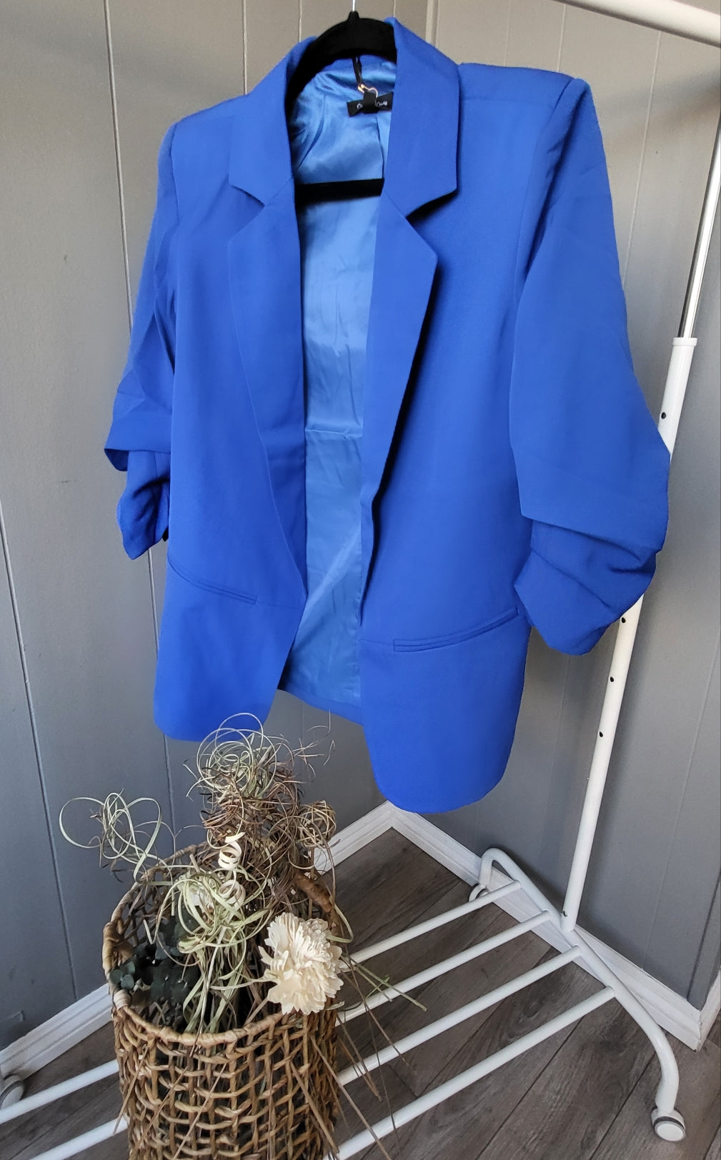 Celine Blazer (Royal Blue)