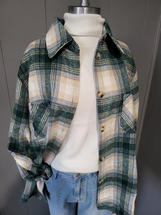 Alexa Flannel Jacket