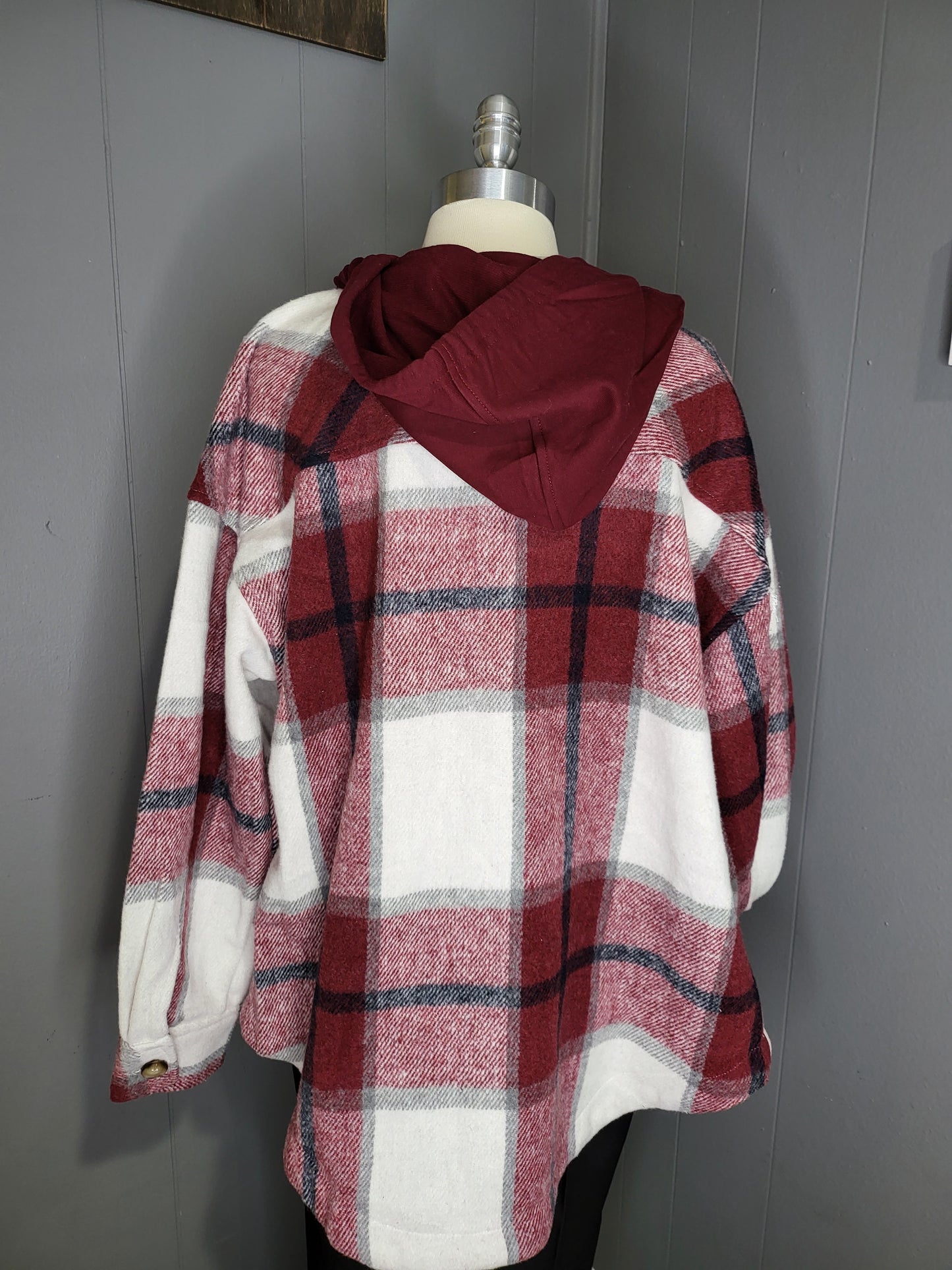 Daisy Hoodie Flannel