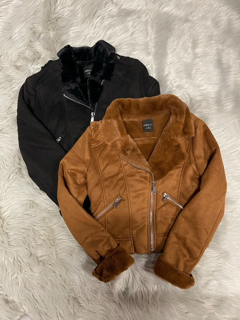 Ross Suede Motor Jacket