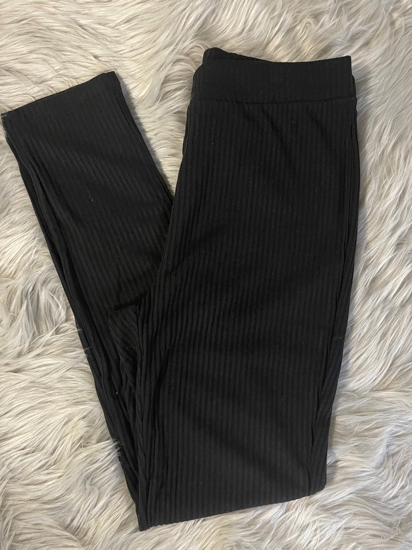 Stripe Black Leggings