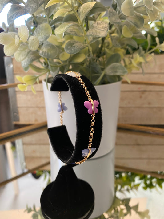 Spring Butterfly Bracelet